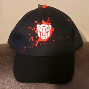 New With Tag Black One Size Transformers Hat